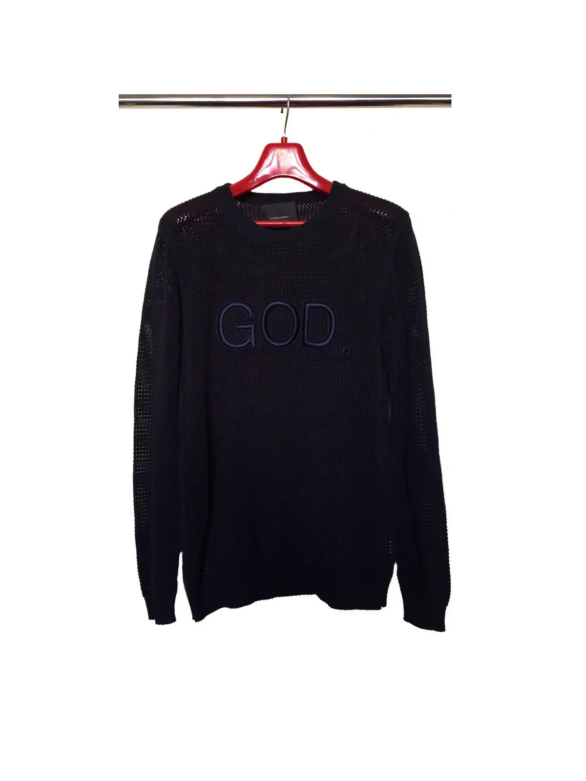 Undercover - SS14 GOD DOG Embroidered Pants + God Dog Knit Sweater