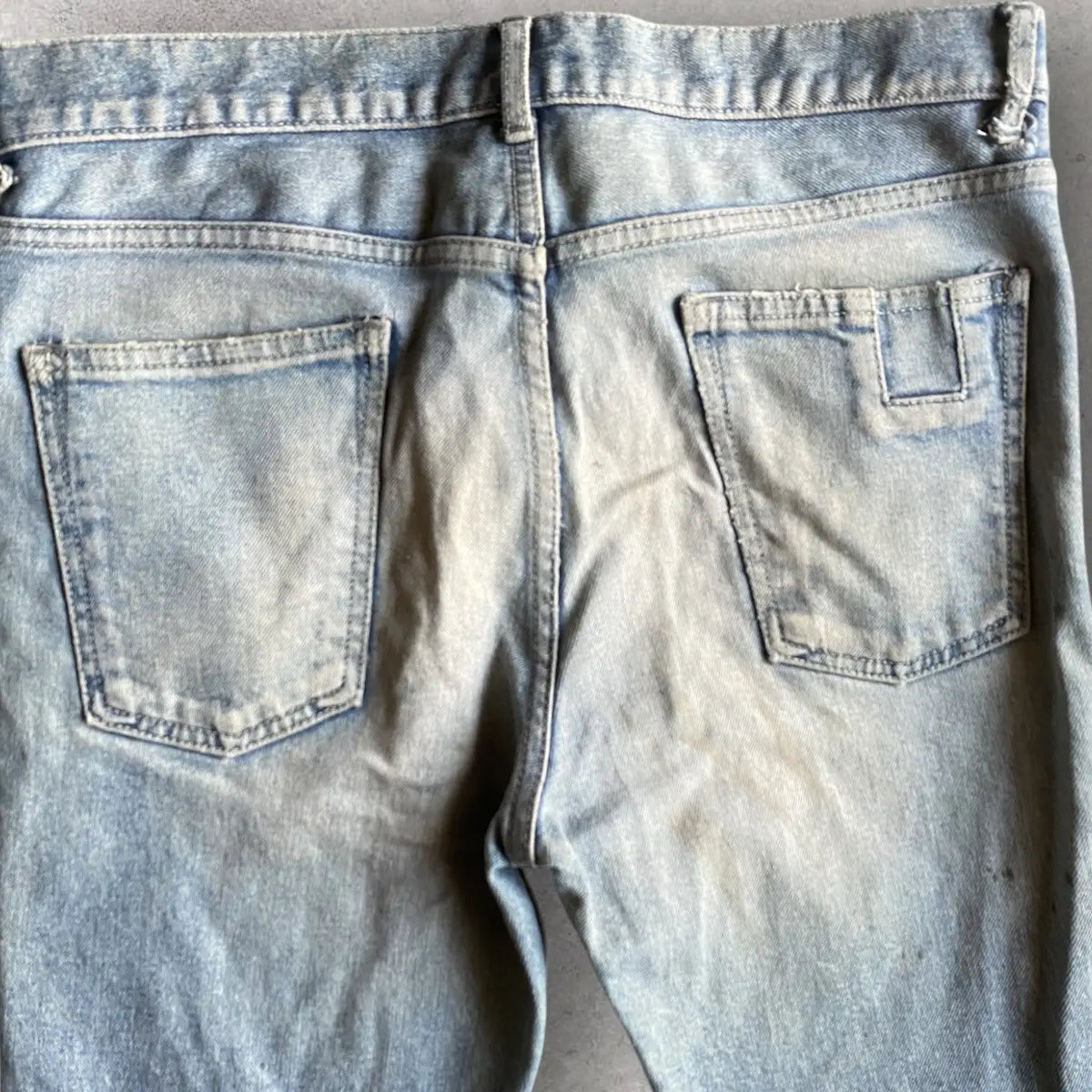 N.Hoolywood - Distress Bootcut Stretch Denim
