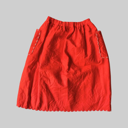 Comme des Garcons - New With Tag Red Skirt