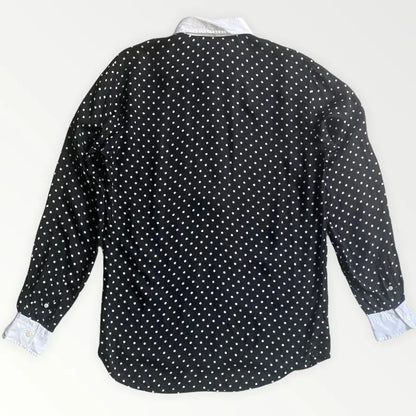 Wacko Maria - Blk/Wht Polka Dot Rayon Shirt