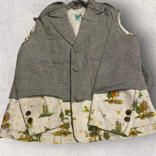 Undercover : Vintage SS02 The Illusion Of Haze Sleeveless Blazer