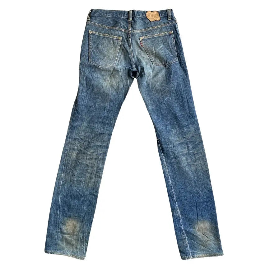 Number (N)ine : AW03 Touch Me I’m Sick Patchwork Crash Jeans