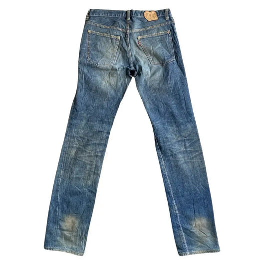 Number (N)ine : AW03 Touch Me I’m Sick Patchwork Crash Jeans