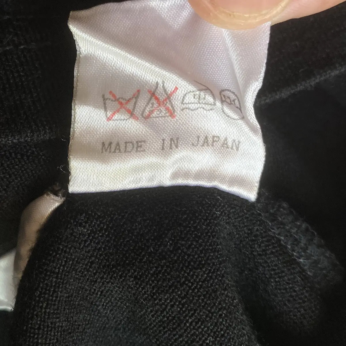 Undercover  Vintage - “Leaf” AW97-98 Stretch Wool PatchWork T Shirt