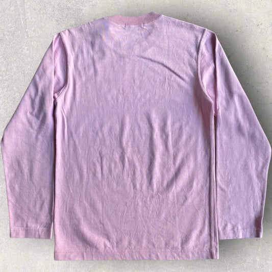 Comme des Garcons - Pale Pink Crew Neck L/S
