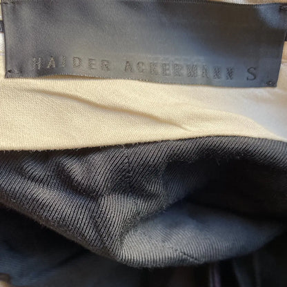 Haider Ackermann - Fleece/Cashmere Blend Drop Crotch Cropped Pants