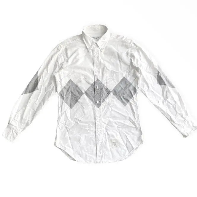 Thom Browne - Diamond Print Oxford Shirt