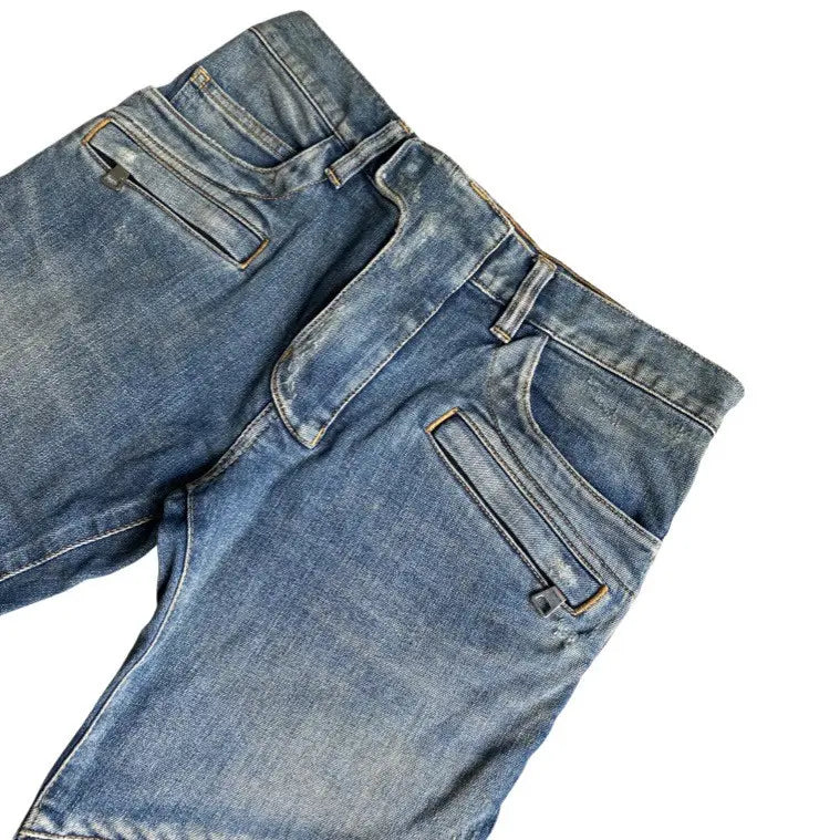 Balmain - SS14 Biker Denim