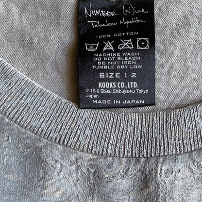 Number (N)ine - Fall08 OVP Paisley Print T Shirt
