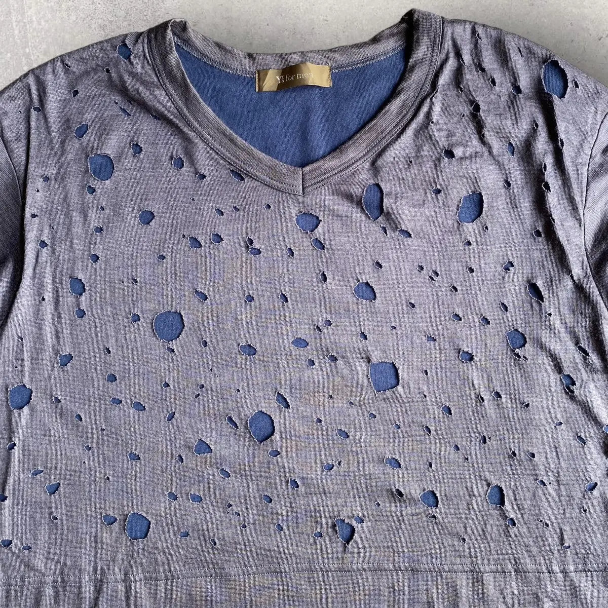 Yohji Yamamoto - Y’s For Men Layer Distressed L/S