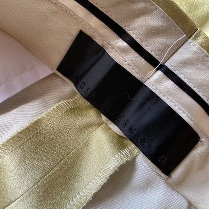 Haider Ackermann - Shiny Yellow Cropped Pants