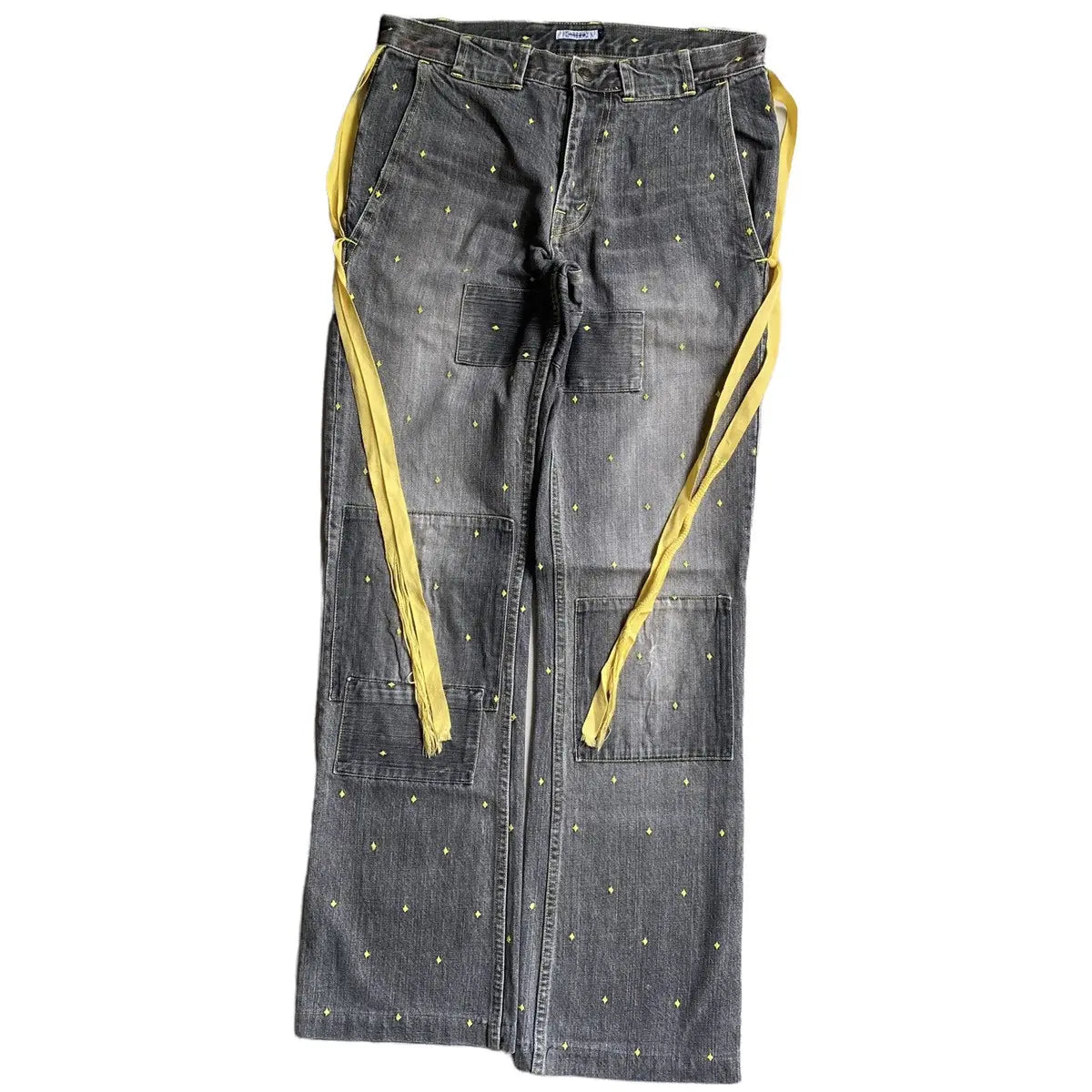 Undercover - SS02 Illusion Of Haze Diamond Embroidered Denim