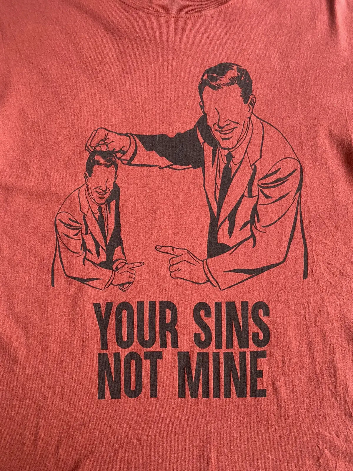 Undercover - Your sins not mine t shirt