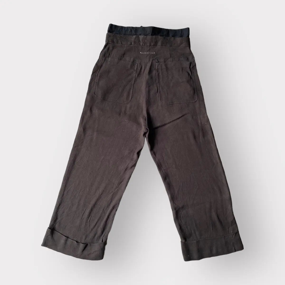 Maison Margiela - SS15 MM6 Double Waist Drawstring Pants