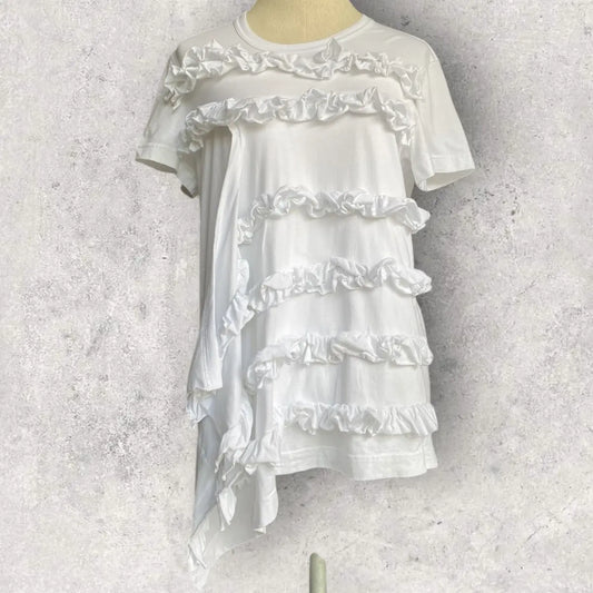 Comme des Garcons - Tricot Comme des Garcons  Frill Appliqué T Shirt