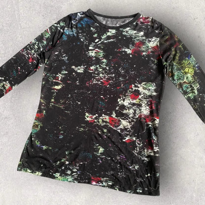 Yohji Yamamoto - Noir AW20-21 Psychedelic Oversize L/S