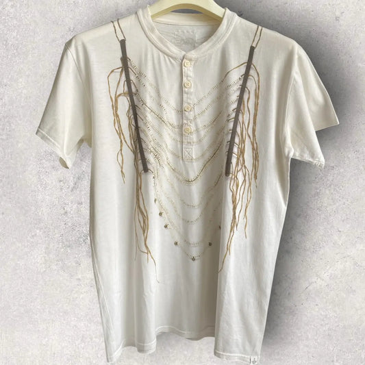 Visvim - AW12 Inyarn Necklace trompe-l'œil T Shirt