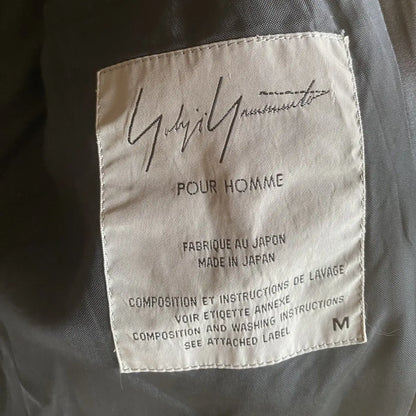 Yohji Yamamoto - AW98 Black Shiny Blazer “Dolls Movie”