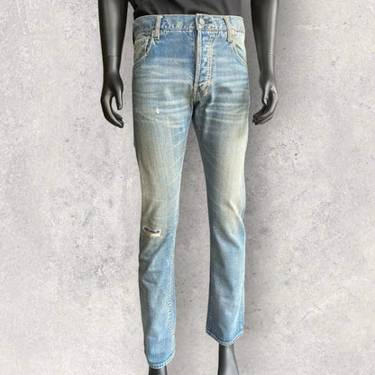 Visvim - Social Sculpture Damage Denim