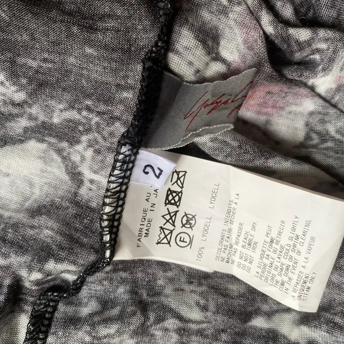 Yohji Yamamoto - Noir AW20-21 Psychedelic Oversize L/S