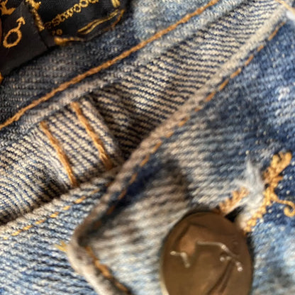 Vivienne Westwood - Vintage FW98 Swords VW Anglomania Denim