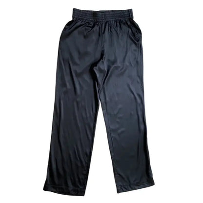 Helmut Lang - Wide Leg Silk Pant with an elastic waistband