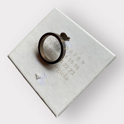 Maison Margiela - Silver Hoop Earring  Men's ONE SIZE•Used