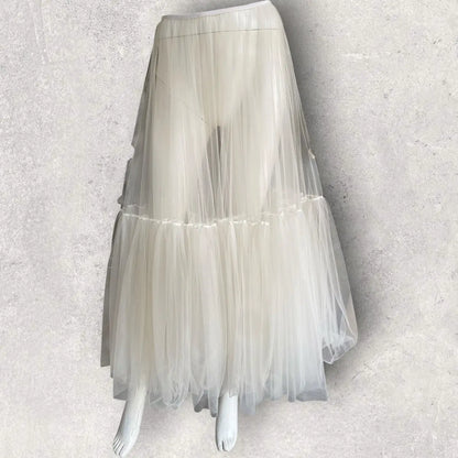 Dior - Christian Dior Mesh Tulle Skirt