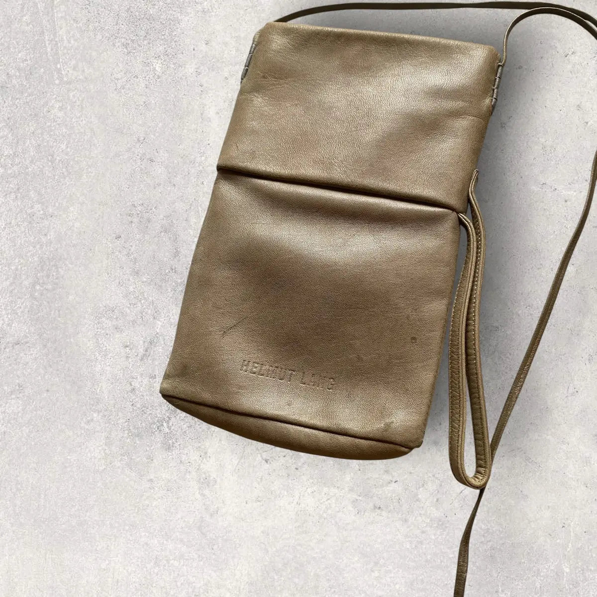 Helmut Lang - Archive Leather Passport Bag