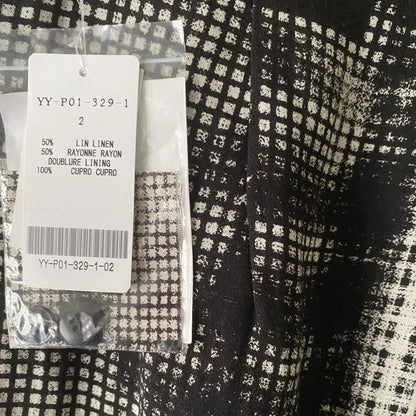 Yohji Yamamoto : NWT Y’s Tuck Gathered High Waist Pants