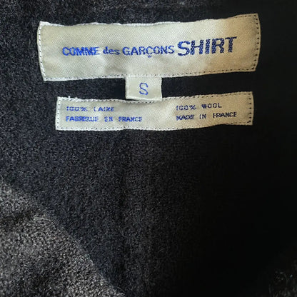 Comme des Garcons - Black Wool Patchwork Blazer