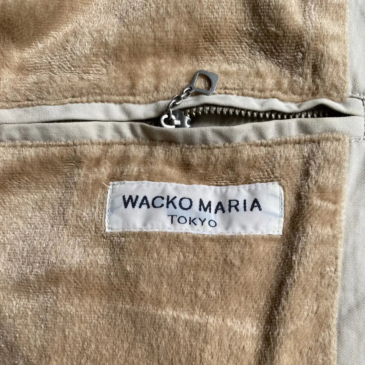 Wacko Maria - Chain Stitch Shearling Jacket