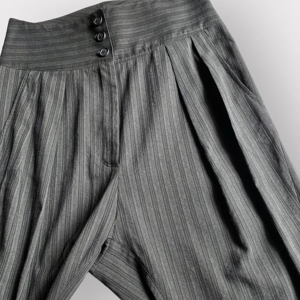 Vivienne Westwood - Anglomania Grey Stripe Trousers