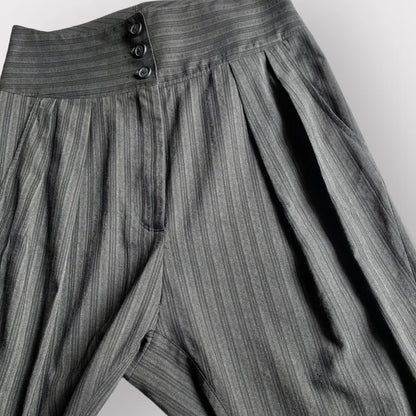 Vivienne Westwood - Anglomania Grey Stripe Trousers