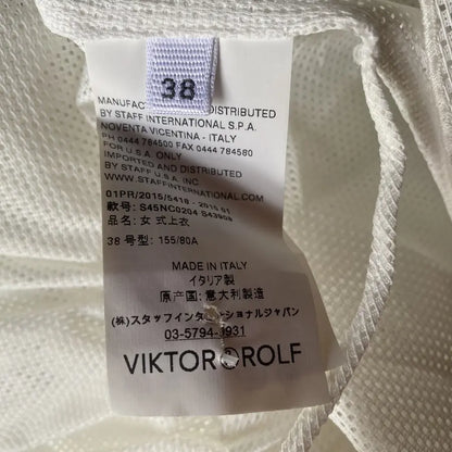 Viktor & Rolf - SS15 Runway Shrunken Mesh Blouse