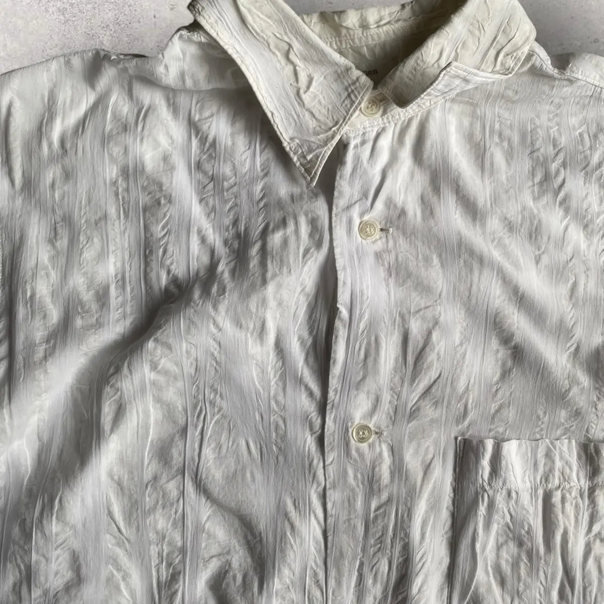 Yohji Yamamoto - Y’s For Men Wrinkle Oversized Shirt