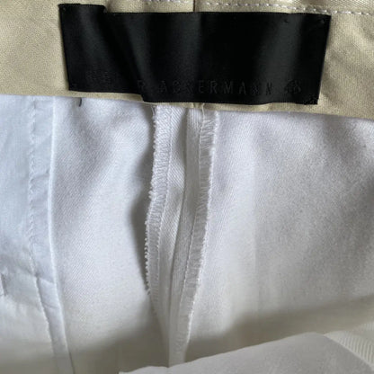 Haider Ackermann - White Cotton Pants