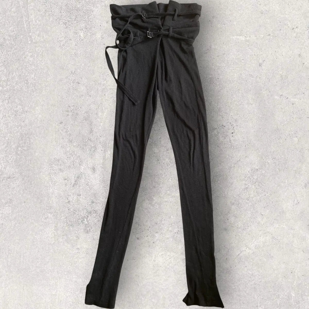 Ann Demeulemeester - Ribbed Bondage Sweatpants