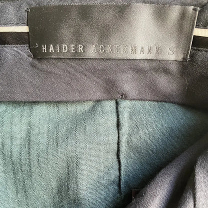 Haider Ackermann - FW15 Haider Ackermann Green Corduroy Skinny Pants