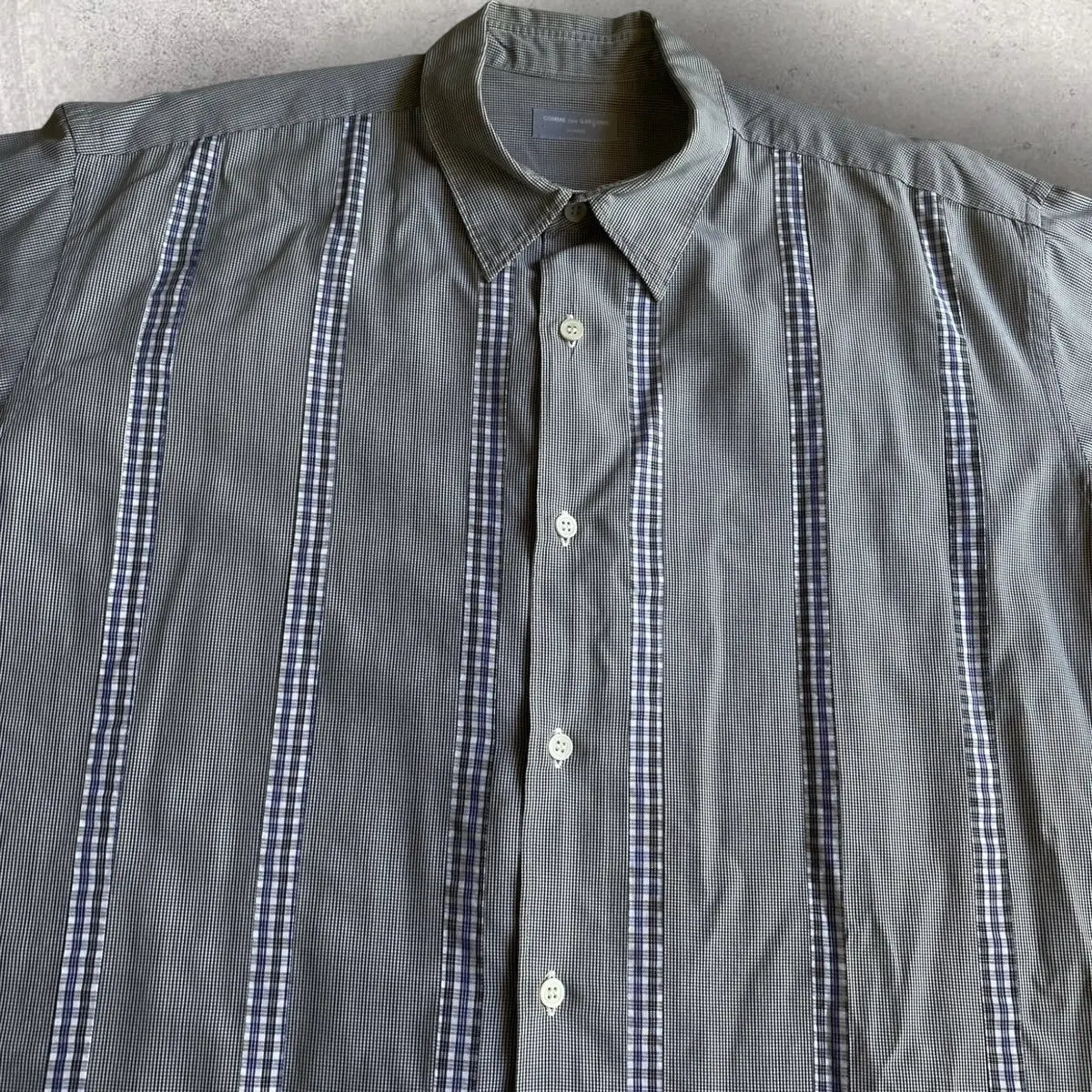 Comme des Garcons - Vintage Homme Oversize Cut And Sew Shirt