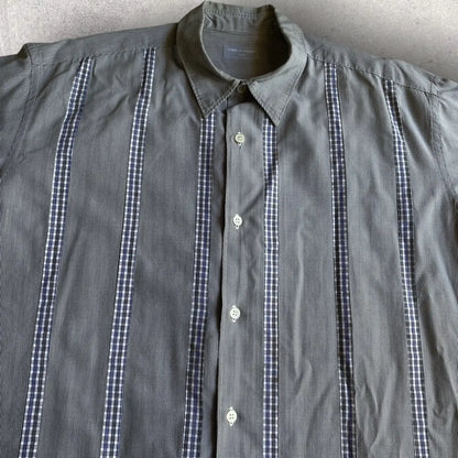 Comme des Garcons - Vintage Homme Oversize Cut And Sew Shirt