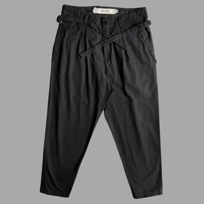 Damir Doma - Black Gabardine Picasso Pants