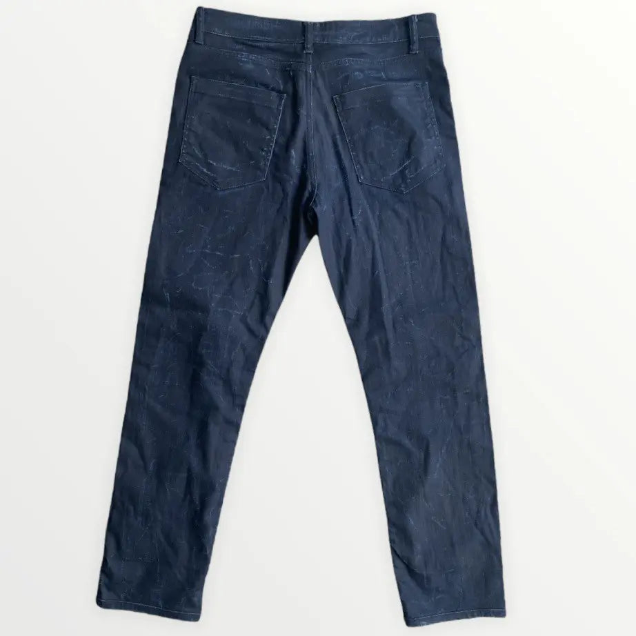 Raf by Raf Simons - Navy coated Jeans