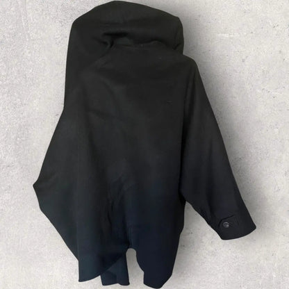 Issey Miyake - Vintage Issey Miyake Asymmetric Oversized Wool Wind coat