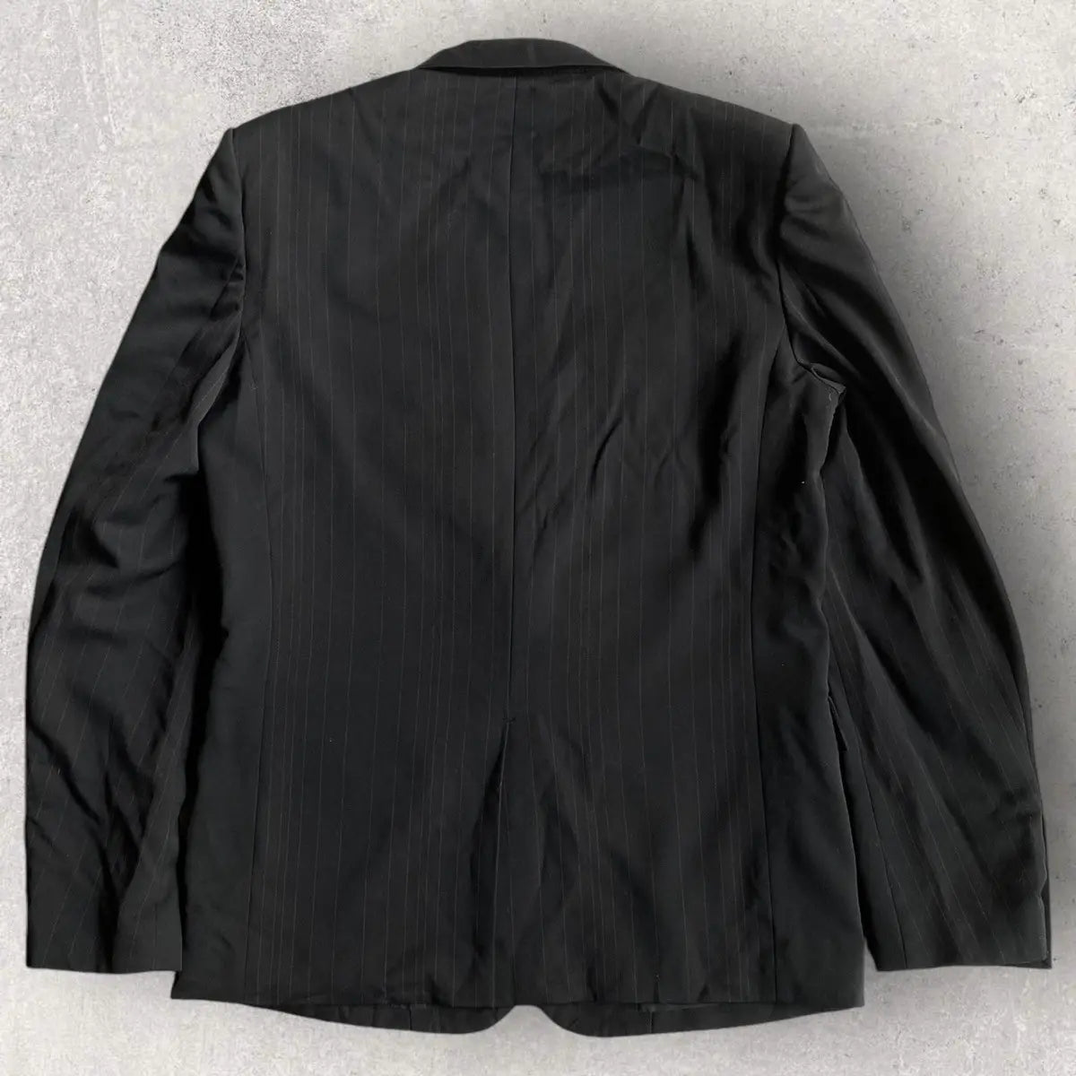 Number (N)ine : Wool Red Pinstriped back And Sleeves Blazer