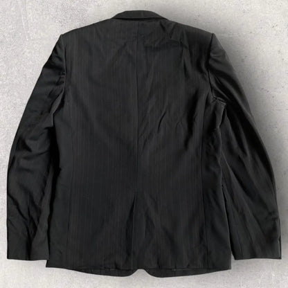 Number (N)ine : Wool Red Pinstriped back And Sleeves Blazer