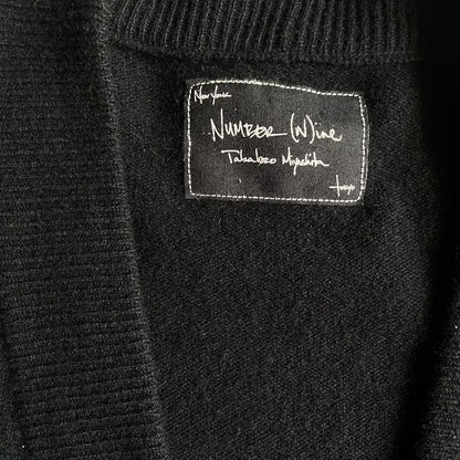 Number (N)ine × Takahiromiyashita The Soloist.  2003 Wool Robe Cardigan