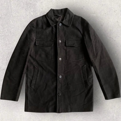 Helmut Lang - Archive Fall 2004 Moleskin Coat