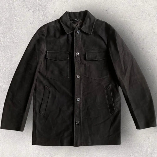 Helmut Lang - Archive Fall 2004 Moleskin Coat