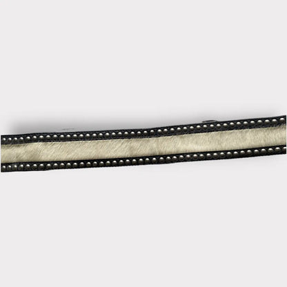 Hysteric Glamour - Studded Pony Hair Belt